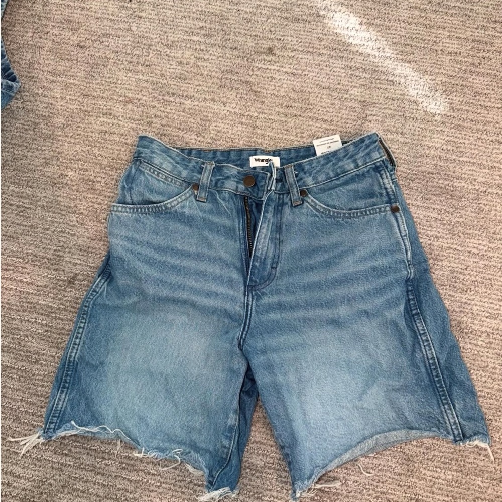 Wrangler Women's Light Blue Jean Shorts